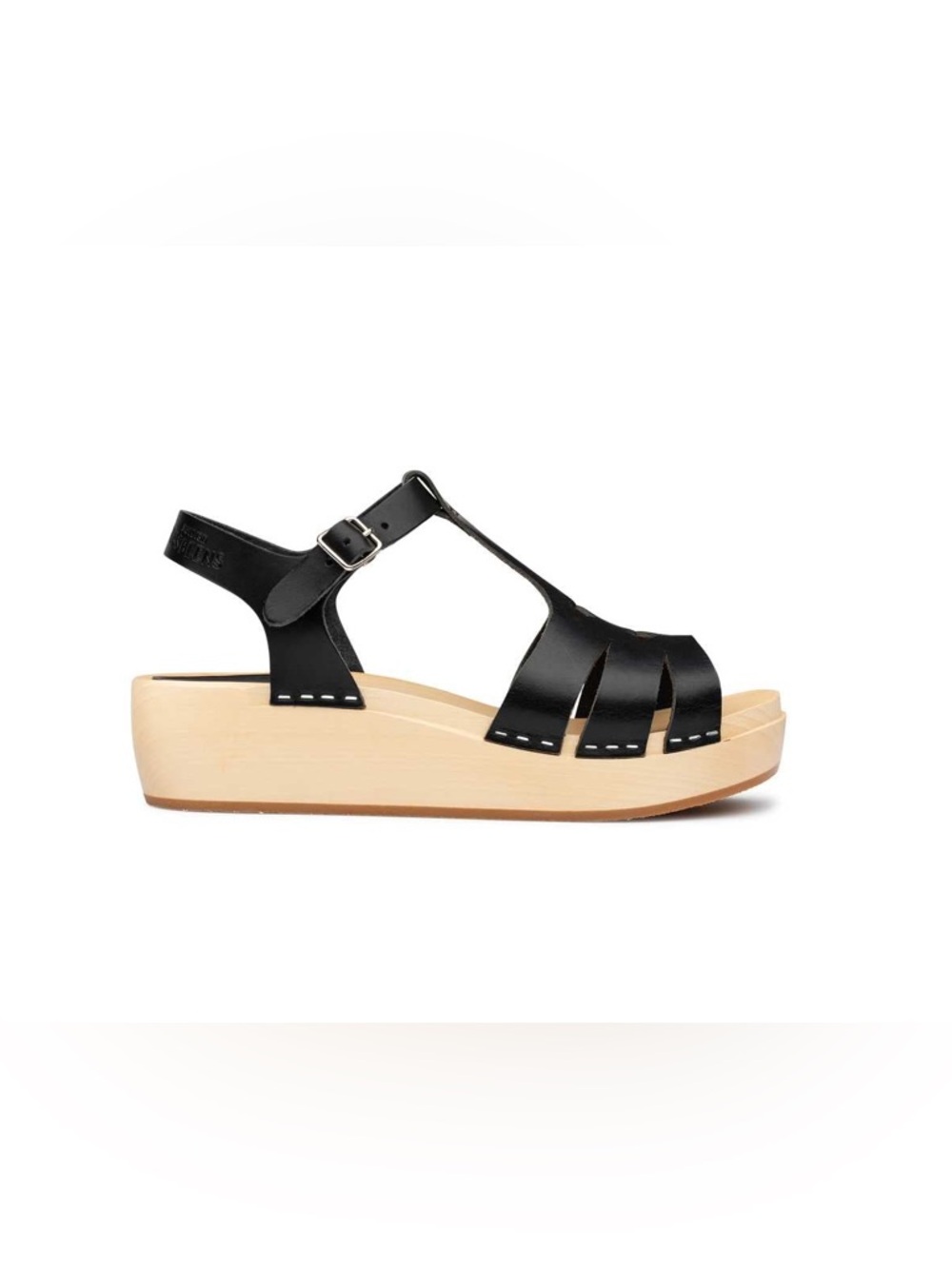 NEW Swedish Hasbeens Ellen black size 7 (37) women’s clogs shoes sandals